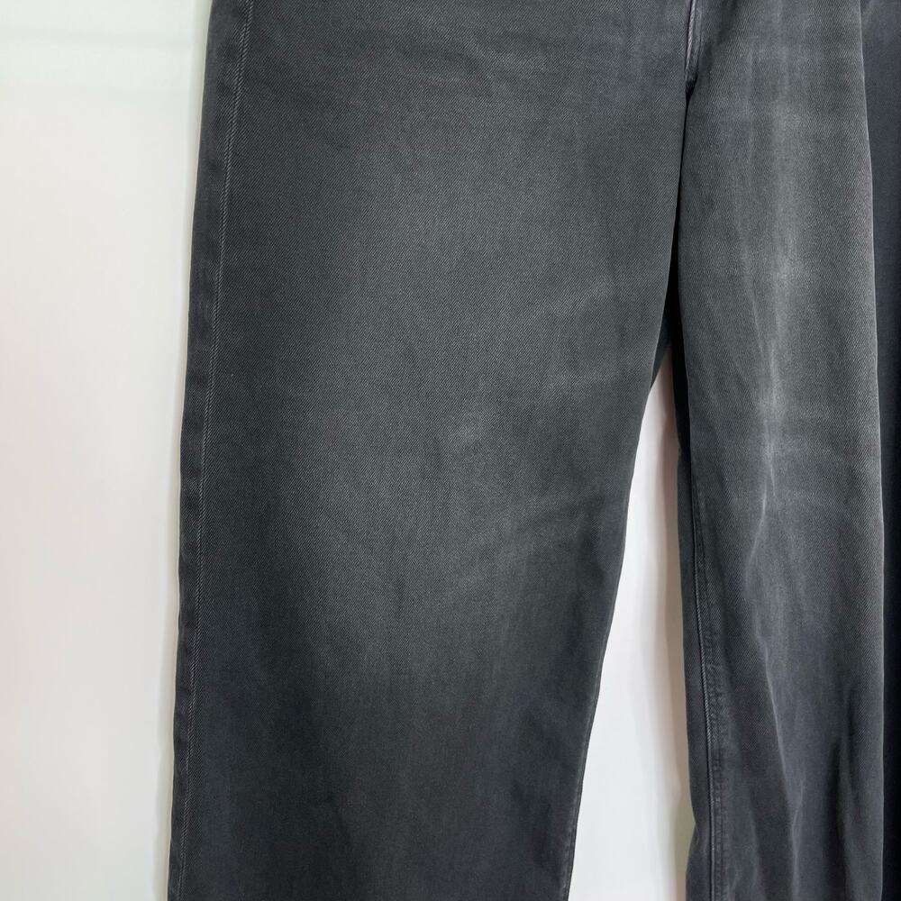 American Eagle Low Rise Skater Black Denim Jeans size 10 Short - Picture 11 of 15